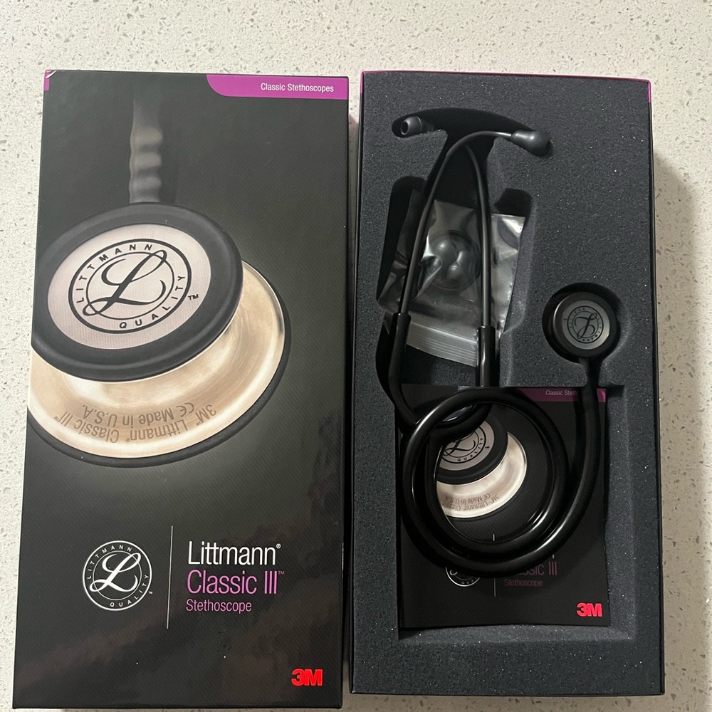 NIB Littmann Classic III Stethoscope - Black